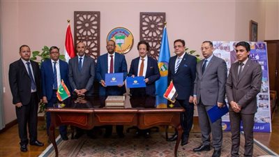 توقيع اتفاقية تعاون بين جامعتي طنطا ونواكشوط الموريتانية