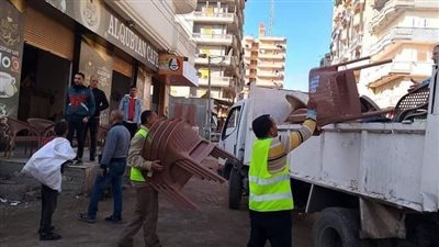 البحيرة.. رفع 348 حالة اشغال طريق مخالف بنطاق 4 مراكز بالمحافظة
