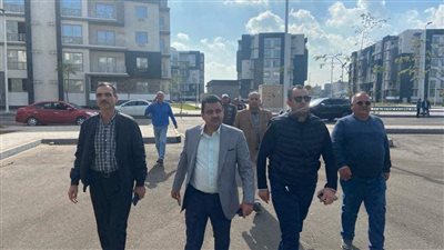 مسئولو مجلس الوزراء والإسكان يتابعون موقف تنفيذ المشروعات بمدينة دمياط الجديدة