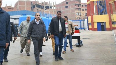 محافظ الغربية يتفقد مشروعات 