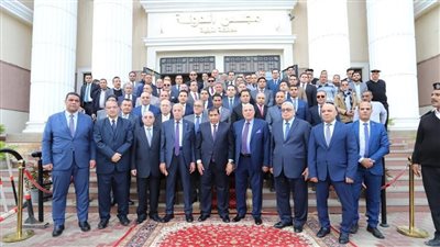 عزب يفتتح مجمع محاكم مجلس الدولة بالمنوفية