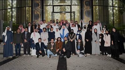 السفير نقلى يلتقى بالطلاب السعوديين الدارسين بالجامعات المصرية