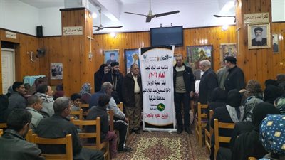 إحتفالاً بعيد الميلاد المجيد.. توزيع لحوم على الأخوة المسيحيين ‏بقرى مركز أولاد صقر‎