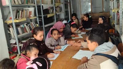  بالصور شاهد ..مظاهر الاحتفال بالعام الجديد ضمن أنشطة متنوعة للأطفال بثقافة الدقهلية