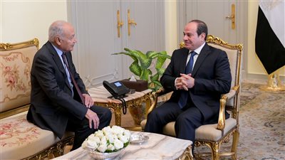 الرئيس السيسي يؤكد دعم مصر المتواصل لجامعة الدول العربية 