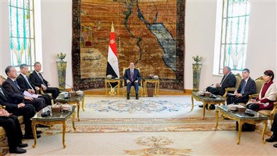 الرئيس السيسي يؤكد ضرورة نزع فتيل التوتر في المنطقة وتجنب إذكاء عوامل عدم الاستقرار الإقليمي