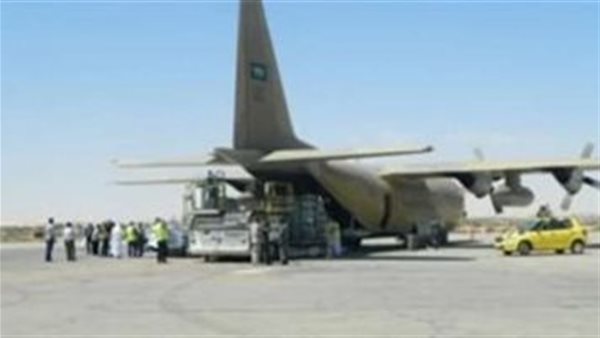 طائرات الاغاثة السعودية