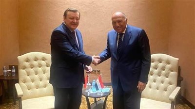 وزير الخارجية يبحث مع نظيره البيلاروسي سبل تعميق التعاون بين البلدين