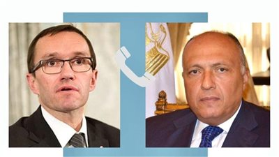 وزير الخارجية سامح شكري يتلقى اتصالاً من نظيره النرويج حول الأوضاع الإنسانية في قطاع غزة 