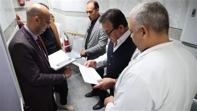وزير الصحة يوجه بإحالة مدير مستشفى التأمين الصحي ببني سويف للتحقيق لهذا السبب