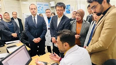 وفد الوكالة اليابانية للتعاون الدولي (جايكا) يزور عدد من المنشآت الصحية التابعة للهيئة