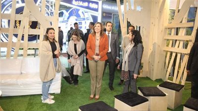 وزيرة الثقافة تتفقد التجهيزات النهائية لمعرض القاهرة الدولي للكتاب استعداداً لافتتاحه غدًا