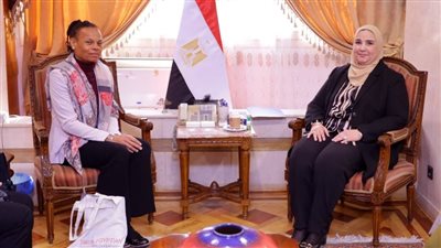 وزيرة التضامن تلتقي المدير العام للوكالة السويسرية للتنمية والتعاون