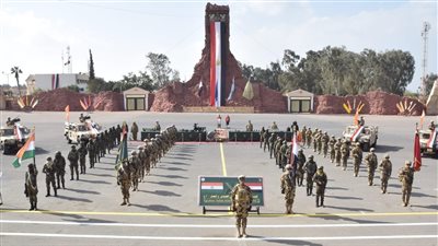 انطلاق فعاليات التدريب المصري الهندي المشترك 