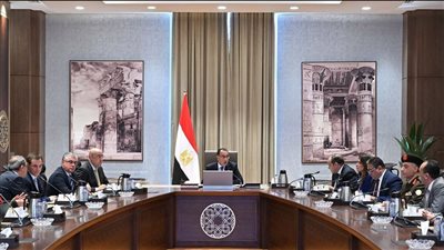 رئيس الوزراء يستعرض مع مسئولي 