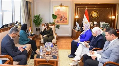 وزيرة الهجرة تستقبل سفيرة البحرين في مصر لبحث التعاون المشترك 