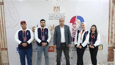 فريق المبادرات المجتمعية والطالب المثالي بجامعة كفر الشيخ فى التصفيات النهائية في مسابقة «إبداع 12»