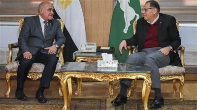محافظ الشرقية يلتقى رئيس جهاز تعمير سيناء لتعزيز أوجه التعاون المشترك