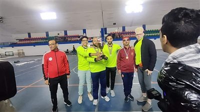 محافظ الشرقية يهنئ مديرية الشباب لفوز فريق نادي السكة الحديد ببطولة الدوري العام لكرة الهدف للمكفوفين
