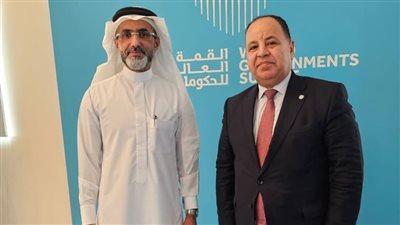 وزير المالية يناقش مع رئيس صندوق النقد العربى سبل تعزيز التعاون المشترك