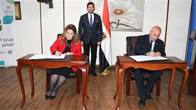 وزير الشباب يشهد توقيع مذكرة تفاهم بين الوزارة والمفوضية الأممية لشؤون اللاجئين