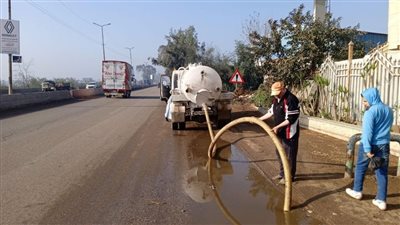 الغربية تواصل جهودها لرفع تجمعات مياه الأمطار والتعامل مع موجة الطقس السيئ