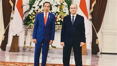 السفير المصري يسلم أوراق اعتماده إلى رئيس جمهورية أندونيسيا