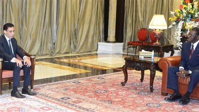 السفير المصري في مالابو يلتقي مع رئيس جمهورية غينيا الاستوائية