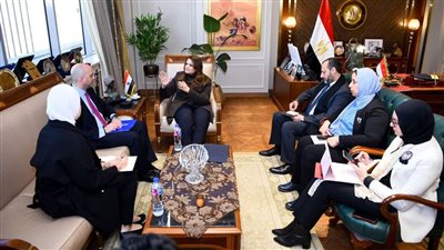 وزيرة الهجرة تستقبل رئيس بعثة المنظمة الدولية للهجرة في مصر لبحث تعزيز التعاون