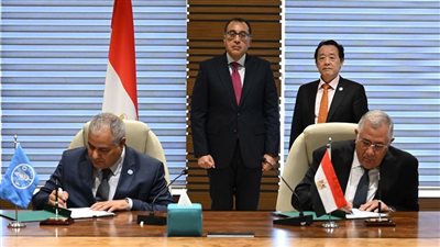 رئيس مجلس الوزراء يشهد مراسم توقيع برنامج منظمة الأغذية والزراعة 