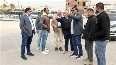 رئيس جهاز مدينة العبور يتفقد أعمال تنفيذ مشروع الورش الرئيسية بالمنطقة الصناعية