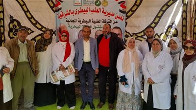 بيطري الشرقية ينظم قافلة طبية بيطرية توعوية وقائية مجانية بقرية السعيدية