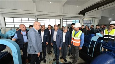 فرحة كبيرة من أهالى قرية العباسة لانهاء اجراءات تشغيل مشروع الصرف الصحى