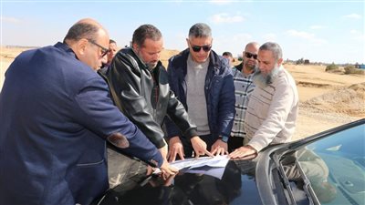 رئيس جهاز مدينة 6 أكتوبر يتفقد أعمال التطوير بمنطقة 