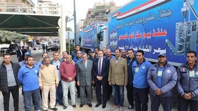 محافظ المنوفية يشهد إصطفاف منافذ متنقلة لضخ  30 طن سكر مدعم  بسعر 27 جنيه بمعارض أهلاً رمضان لتلبية إحتياجات المواطنين