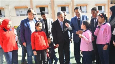 محافظ الغربية يفتتح معرض زفتى لأنشطة مشروع صحتهم مستقبلهم بنهطاي