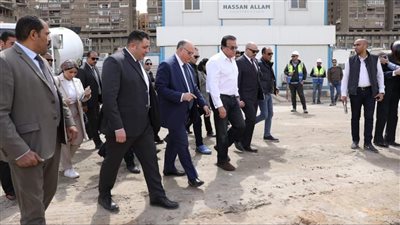 وزير الصحة يتفقد مشروع تطوير مستشفى معهد ناصر (مدينة النيل الطبية)