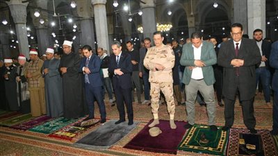 محافظ الغربية يشهد الاحتفال بالعاشر من رمضان من المسجد الأحمدي بطنطا