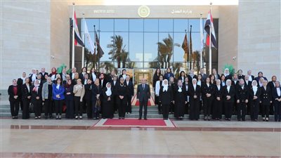 وزير العدل للقاضيات: إرادة الرئيس السيسي.. أساس تمكين المرأة كافة الوظائف القضائية 