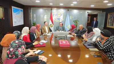 محافظ كفرالشيخ يعقد إجتماعًا لمناقشة مقترح تطوير الهوية البصرية للمحافظة.
