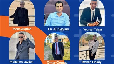 فريق كلية الذكاء الاصطناعي بجامعة كفر الشيخ الاول على مستوي الجامعات المصرية في  مسابقة Hack to Business