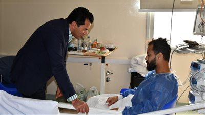 وزارة الشباب والرياضة: نشرنا صور اللاعب احمد رفعت لطمأنة الجماهير المصرية
