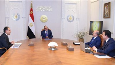 الرئيس السيسي يعقد اجتماعا مع وزيري العدل والصحة 