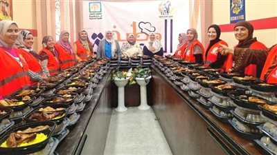 قومى المراه بكفرالشيخ يوزع وجبات افطار رمضان للأسر الأكثر احتياجا