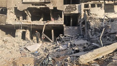 بعد انسحاب الاحتلال: عشرات الجثامين ودمار هائل في البنية التحتية في مجمع الشفاء ومحيطه