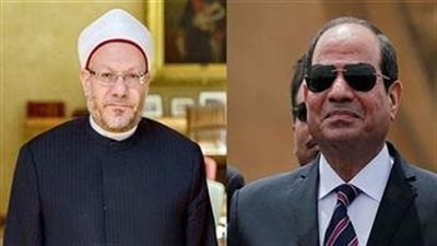    مفتي الجمهورية يهنئ الرئيس والشعب المصري والأمتين العربية والإسلامية بمناسبة ليلة القدر 