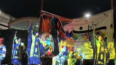 فنون شعبية متنوعة في ليالي رمضان بالمنصورة واحتفاء بالشاعر مصباح المهدي