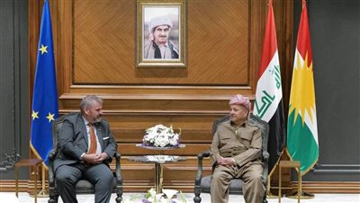 بارزاني لسفير الاتحاد الأوروبي: لا يمكن إجراء انتخابات وسط انتهاكات مؤكدة بحق المواطنين