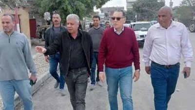 محافظ الشرقية يتابع أعمال الرصف والتطوير الجارية بطريق فاقوس/ أبو شلبي بتكلفة 46 مليون جنيه 