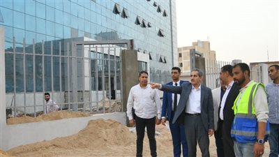 محافظ الغربية يتابع الموقف التنفيذي لمستشفى طنطا العام الجديد ومستشفى الاورام